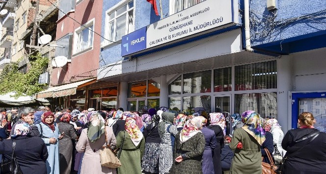 Gümüşhane’de kadınlardan TYP izdihamı