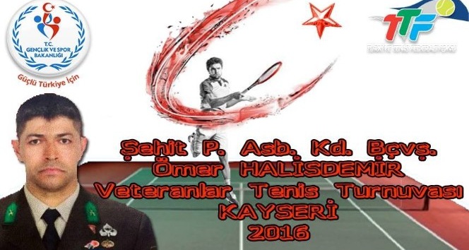 Şehit Ömer Halisdemir adına Tenis Turnuvası düzenlenecek