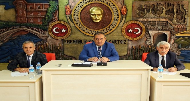 Gümüşhane İl Genel Meclisi’nin Ekim ayı toplantıları başladı