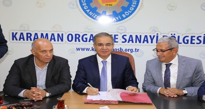 Karaman’da Lojistik ve Yük Merkezi’nin yer tahsisi yapıldı