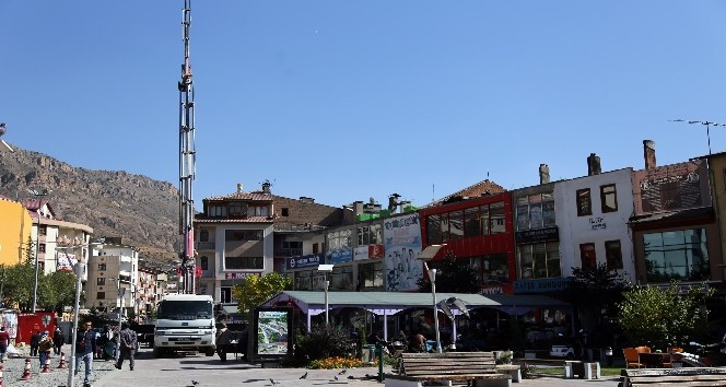 Gümüşhane’de sokak sağlıklaştırması çalışması başladı