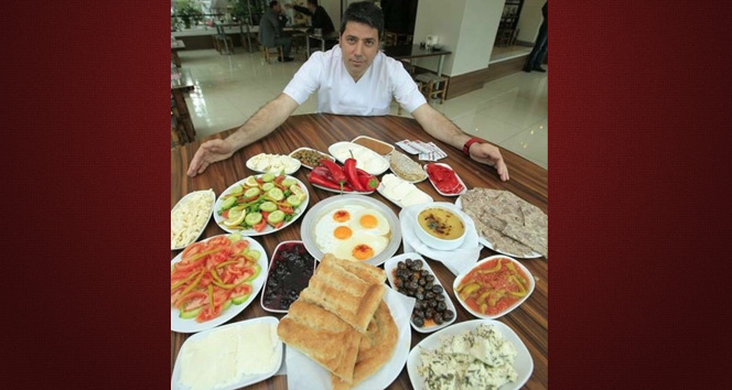 Kahvaltıcı Alaaddin ustadan diyabet hastalarına özel diyet kahvaltı