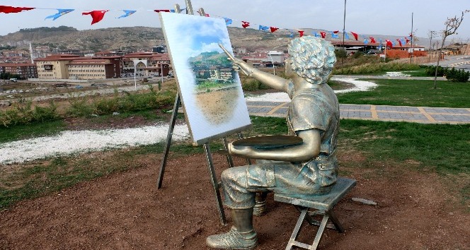 Çankırı’da Sokak Heykelleri Görücüye Çıktı