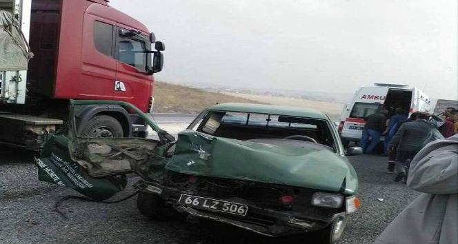 Anız yangını zincirleme kazaya sebep oldu: 1 ölü, 4 yaralı