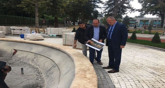 Düzce Şehitler parkı yapılıyor