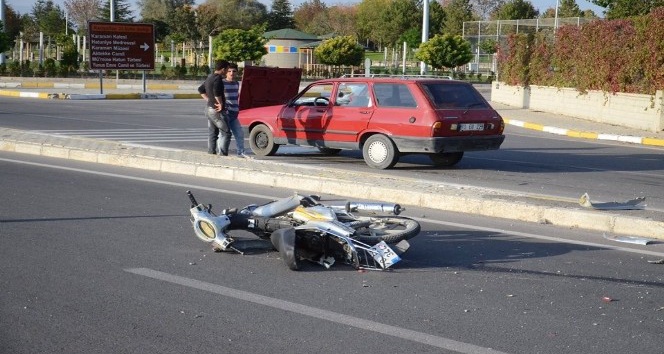 Karaman’da trafik kazası: 2 yaraları
