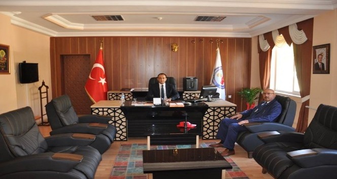 Başkan Samur’dan Kaymakam Yüksel’e hayırlı olsun ziyareti