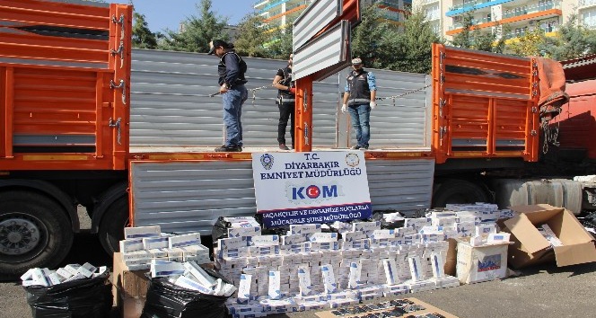 Diyarbakır’da kaçakçılık operasyonları