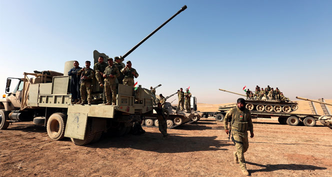 Irak ordusu ve Peşmerge güçleri Musul’a ilerliyor