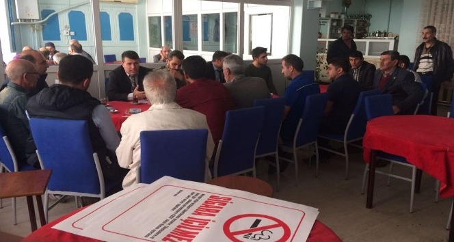 Elazığ’da tütünle mücadele toplantıları