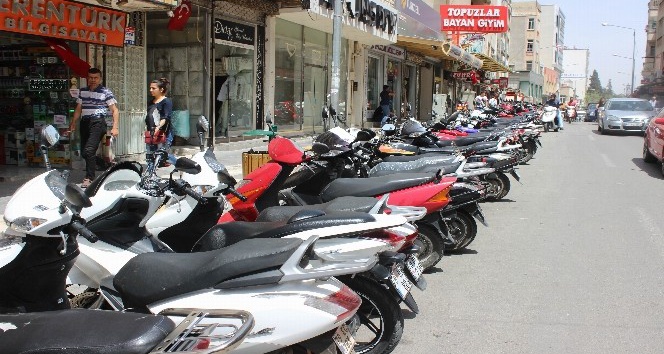 Kilis’te araçların yüzde 50’si motosiklet