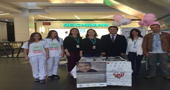 Biga’da organ bağışı standı açıldı