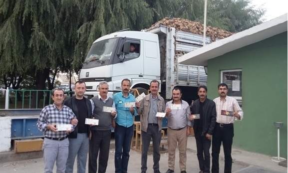 Eskişehirspor’a Şeker Fabrikası işçilerinden de destek