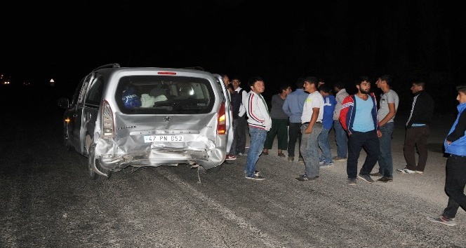 Mardin’de trafik kazası: 7 yaralı