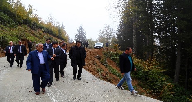 Güvende ve Erikbeli yaylalarına yol çalışmaları devam ediyor