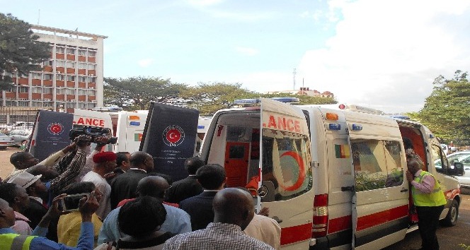 TİKA’dan Kamerun’a ambulans desteği