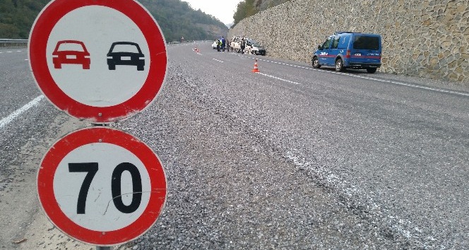 Zonguldak’ta trafik kazası 5 yaralı