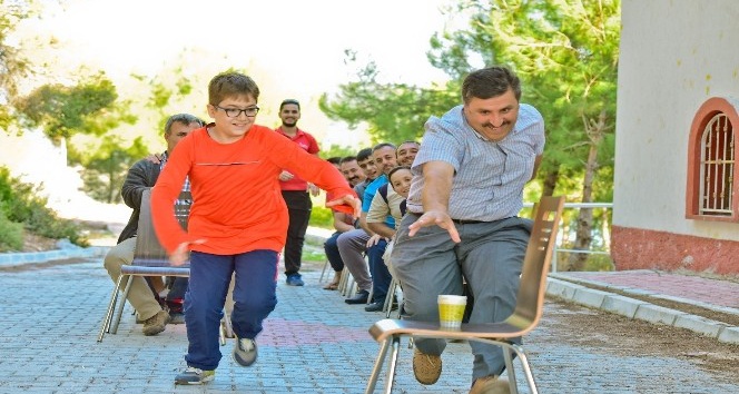 Babalar ve oğulları kampta buluştu