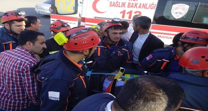 Erzurum’da trafik kazası: 4 yaralı