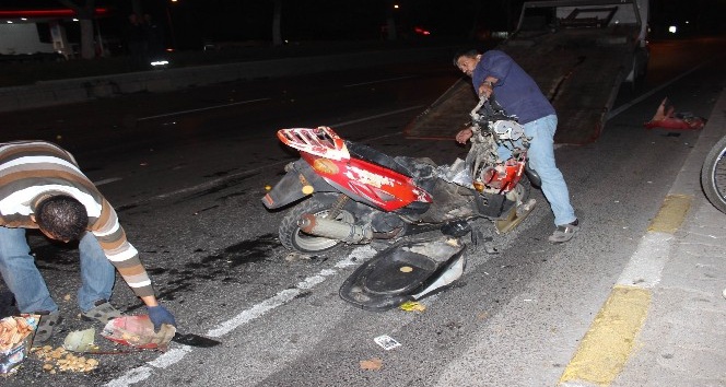 Aydın’da gece yarısı trafik kazası