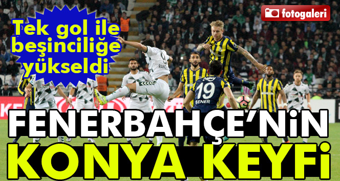 Atiker Konyaspor 0-1 Fenerbahçe (Maç sonucu geniş özet gol izle)
