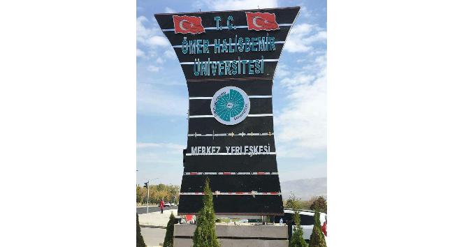 Ömer Halidemir Üniversitesinin giriş tabelası dikildi