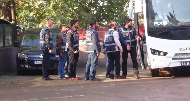 Bartın’da 7 polis gözaltına alındı