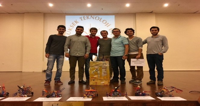 SDÜ ekibi robot yarışmasında şampiyon