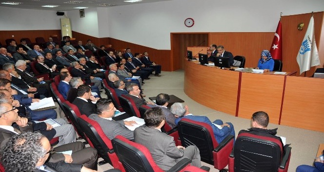 İl koordinasyon kurulu Vali Süleyman Tapsız başkanlığında toplandı