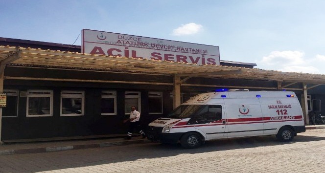 Av tüfeği ile kendini yaraladı