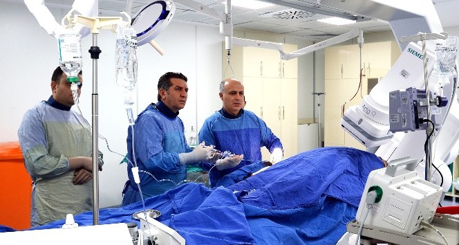 MEÜ Tıp Fakültesi Hastanesi’nde Koroner Anjiyografi Ünitesi açıldı