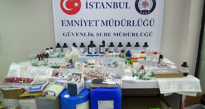 İstanbul’da sahte ilaç operasyonu kamerada