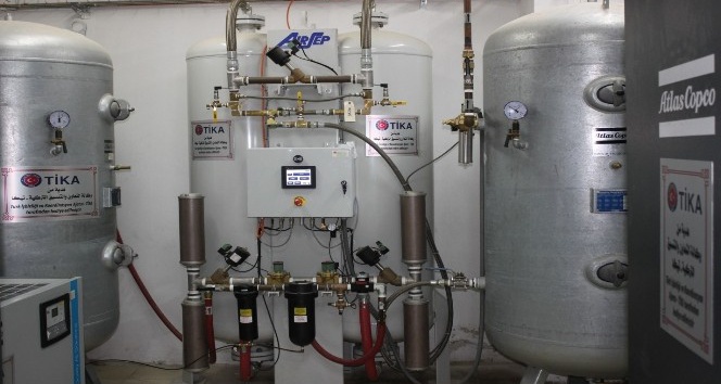 TİKA Filistin’in en büyük hastanesine oksijen üretim tesisi kurdu