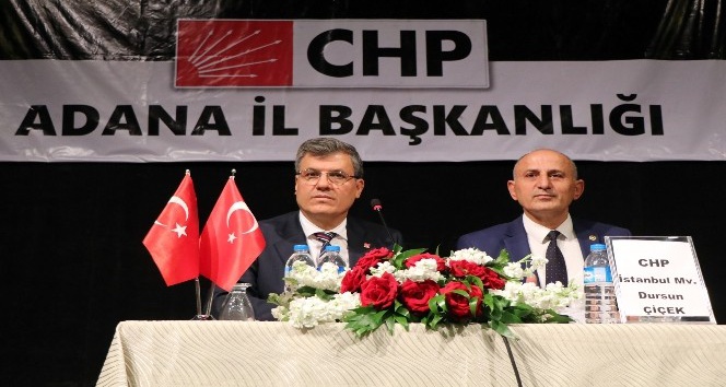 Adana’da CHP’den ’Darbe ve Hukuk’ konulu konferans