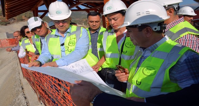 DSİ Genel Müdürü Acu, Gökçeler Baraj inşaatını inceledi