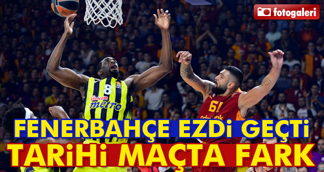Fenerbahçe&#039;den müthiş galibiyet...