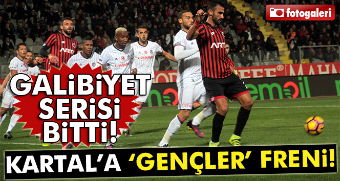Gençlerbirliği Beşiktaş maçı berabere bitti