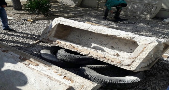 Karaman’da ele geçirilen lahit mezarın sahte olduğu ortaya çıktı