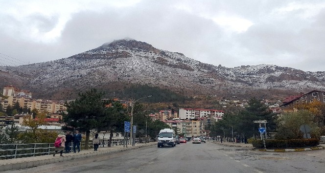 Gümüşhane’de kar yağışı