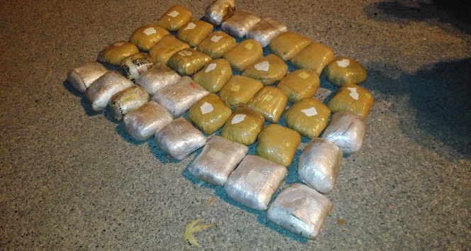 Osmaniye’de 80 kilo esrar ele geçirildi
