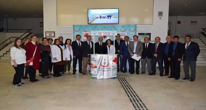 Organ bağışı haftasında stant açıldı
