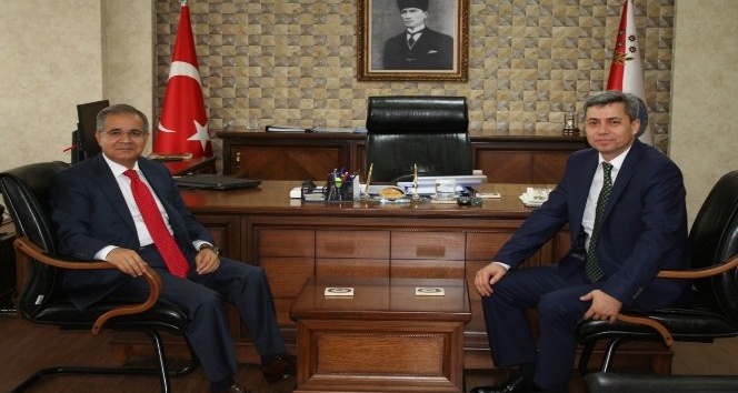 Vali Tapsız’dan Emniyet Müdürü Tutuk’a ziyareti
