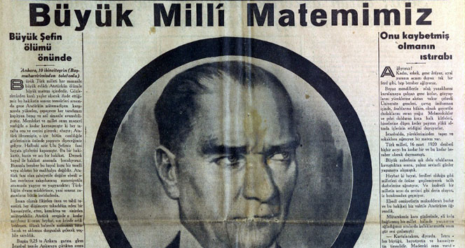 İşte 11 Kasım 1938’in gazete manşetleri