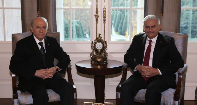Devlet Bahçeli&#039;den Başbakan Yıldırım&#039;la görüşme açıklaması
