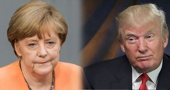 Merkel, Trump’la ilk kez yüz yüze görüşecek