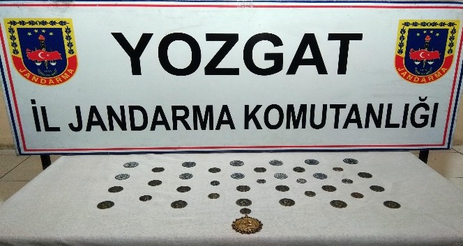Yozgat’ta 40 parça tarihi eser ele geçirildi