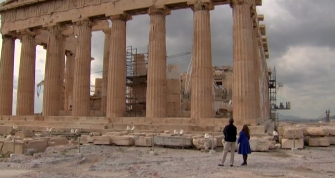 Obama Antik Acropolis’i gezdi