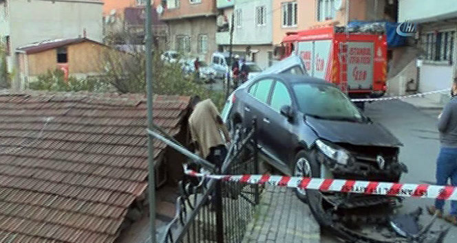 İstanbul Ayazağa&#039;da kamyon terör estirdi