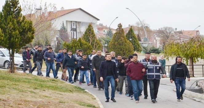 Karaman’da FETÖ soruşturmasında 12 kişi adliyeye sevk edildi