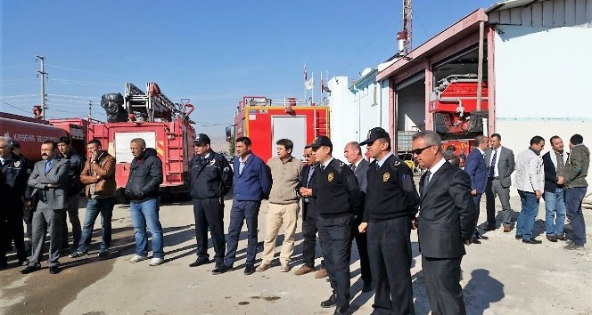 İtfaiye Müdürlüğü’nde Hizmet İçi Eğitimler Devam Ediyor
